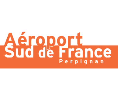 Aéroport Sud de France, Perpignan logo aéroport perpignan