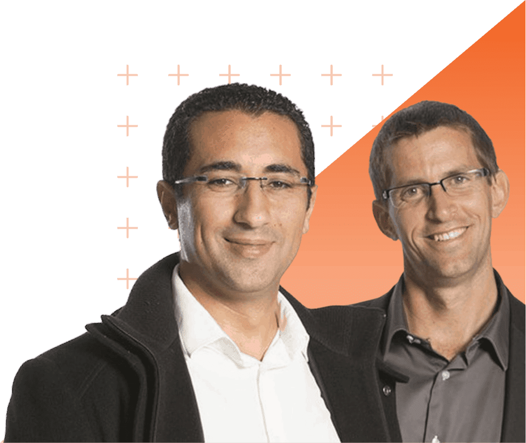 Amine et Stéphane, co-fondateurs d'Innov'ATM
